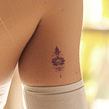 Yoga-Symbol – Dein Ornament für Balance und innere Stärke - Temporäres Tattoo (hält bis zu 2 Wochen)