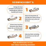 Sexy Beach Girl mit Anker - Temporäres Tattoo (hält bis zu 2 Wochen)